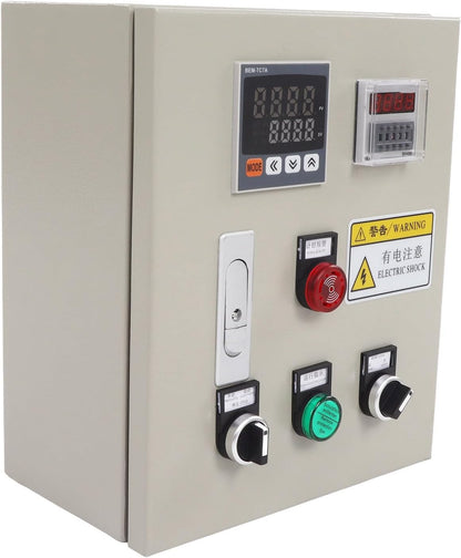 PID Temperatuurregeling Box Intelligent Temperatuurcontroller met Thermokoppel 380V AC 3 Fase 15KW