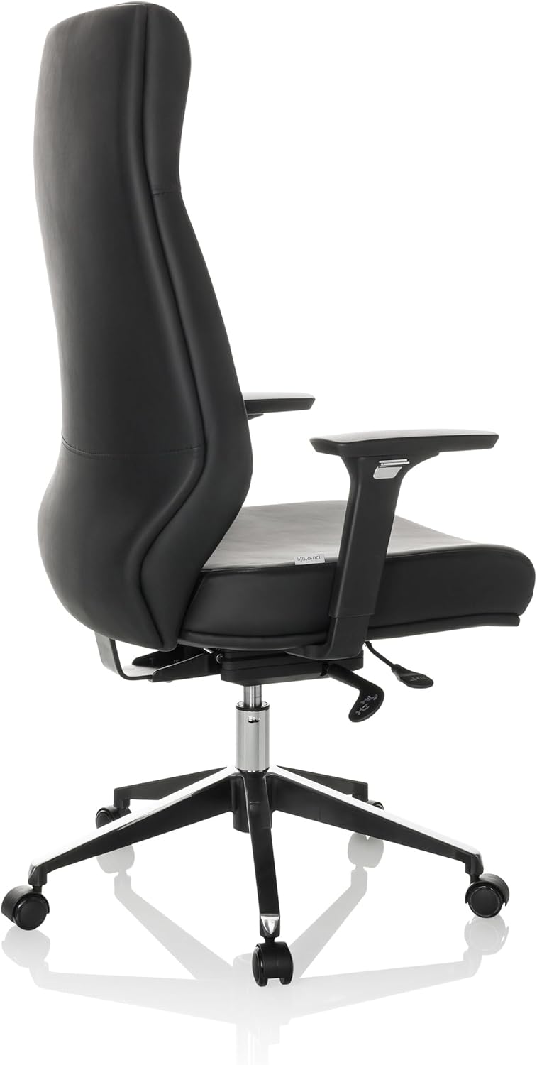 hjh OFFICE Professionele directiestoel VITORO ECO Kunstleder Zwart