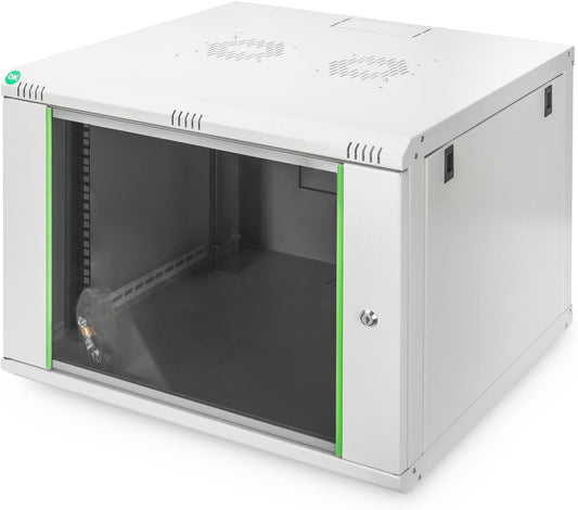 DIGITUS Netwerkkast - 19 inch Rack - 7 U - wandmontage - 600 mm diepte - draagvermogen 60 kg - Dynamic Basic Serie - Grijs