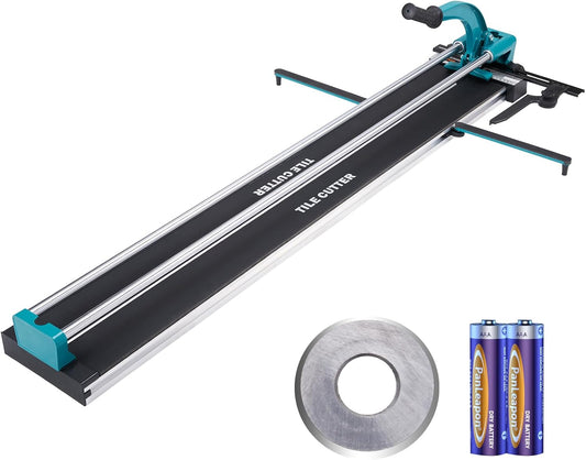 VEVOR Tegelsnijder dubbele rails snijlengte van 1200mm, minimale snijdikte 4-15mm. Snijbreedte 25mm Tegelsnijder incl. extra snijwieltje Tegelleg & renovatieprojecten