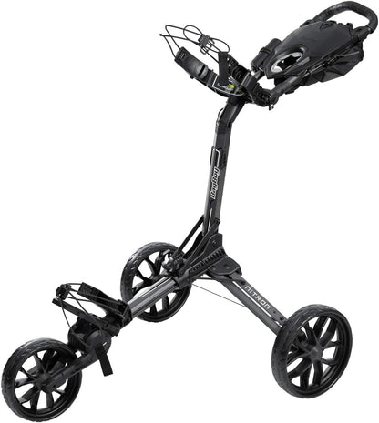 Bagboy Nitron 3 Wiel Golfkarretje Auto Open/Sluit Grafiet/Houtsk