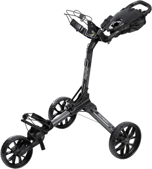 Bagboy Nitron 3 Wiel Golfkarretje Auto Open/Sluit Grafiet/Houtsk