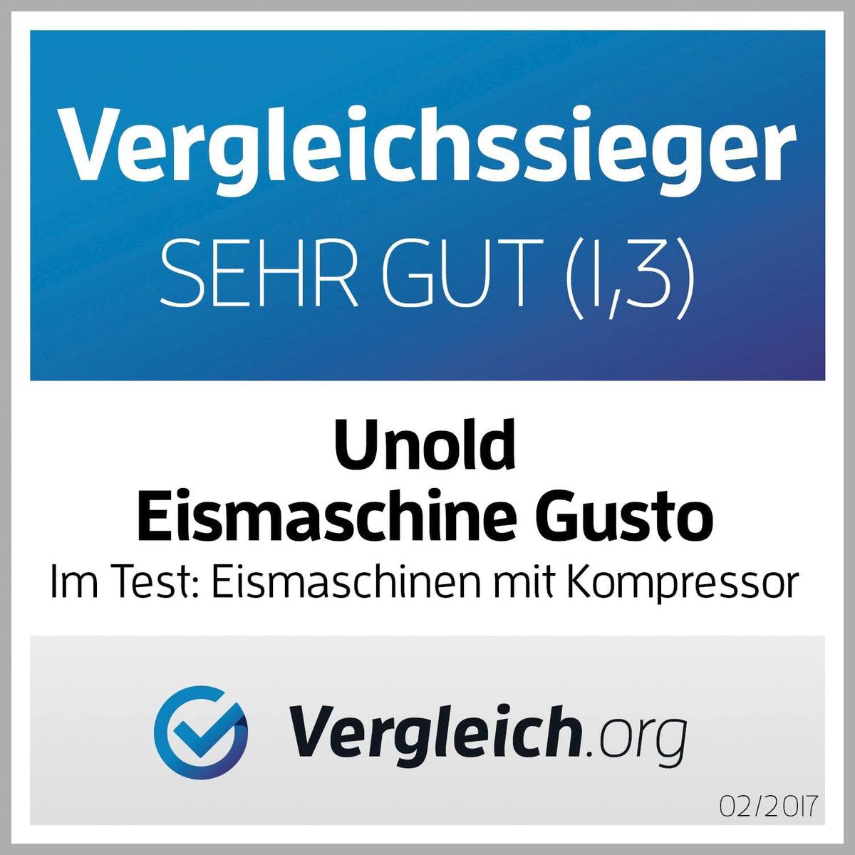 UNOLD 48845 Gusto IJsmachine, met zelfkoelende compressor, 180 W, 2 l volume, elegante roestvrijstalen behuizing, lcd-display, digitale timer