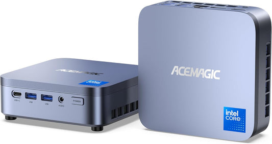 ACEMAGIC M5 Mini PC, Intel i5-14500HX, 16GB DDR4 512GB M.2 SSD Mini PC