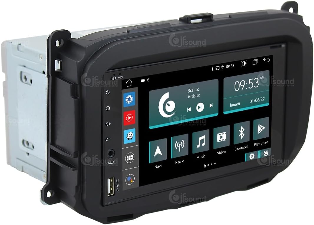 Autoradio Alfa Romeo Giulietta – Auto Stereo – Multimedia Speler – Navigatiesysteem – Infotainment – 6,2" Touchscreen – 8-Core Processor – Bluetooth & CarPlay Android Auto