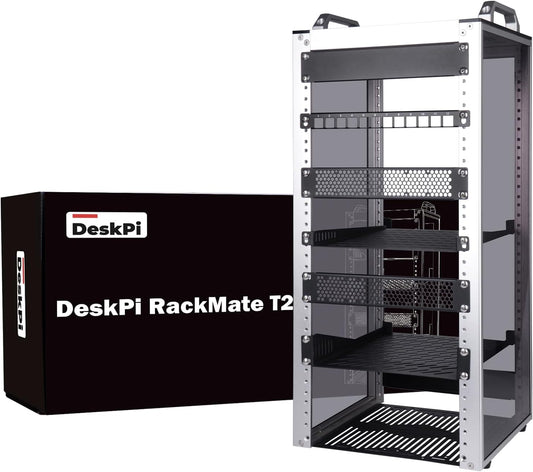 10 Inch 12U Rackkast Zilver – Serverrack – Netwerkrack – Patchkast – AV-rack – Open Frame – 260 mm Diep