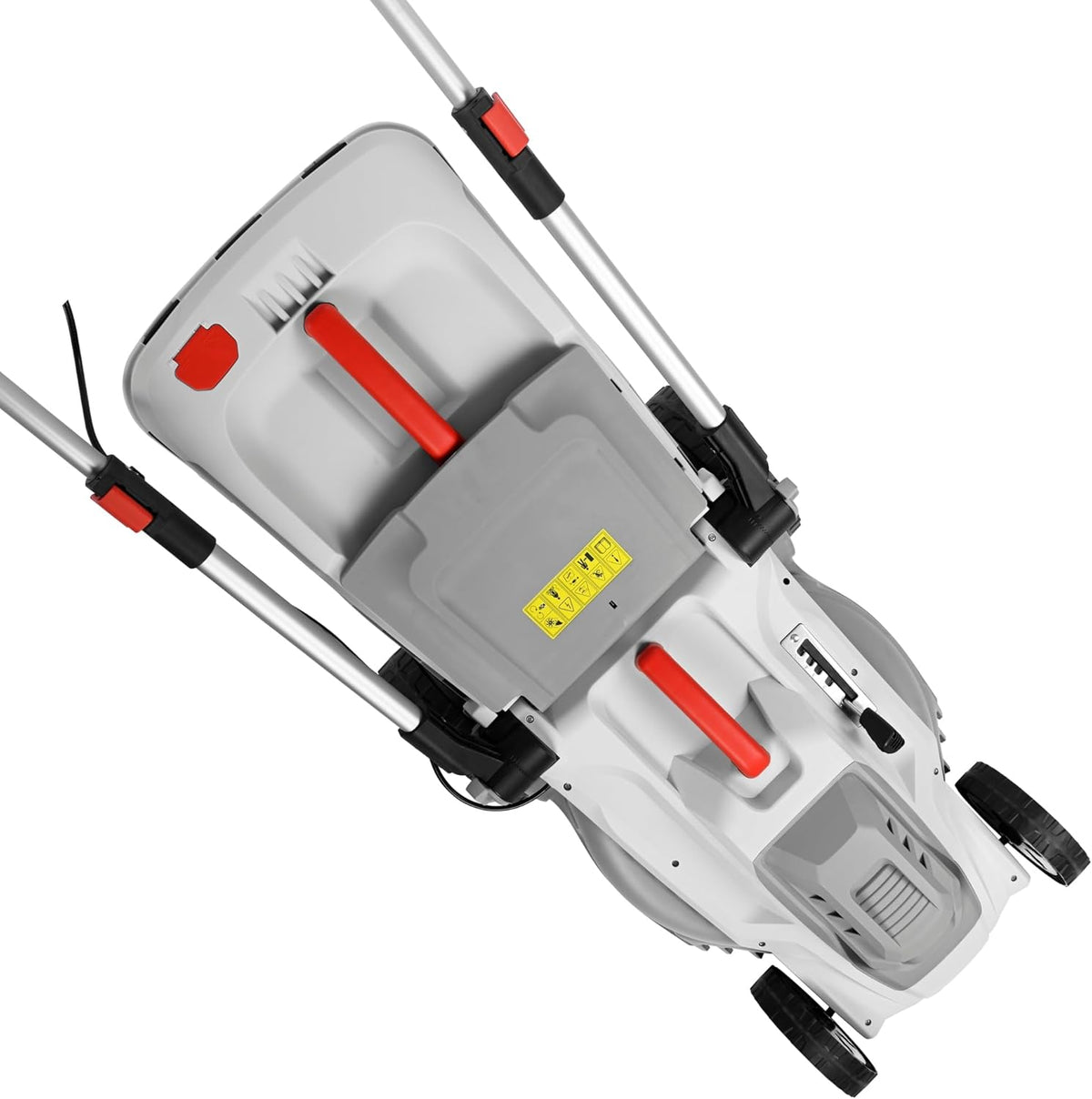 IKRA Elektrische Grasmaaier IERM 2043 T, 2000W, maaihoogte 30-75mm, maaibreedte 43cm, incl. reservemes & mulchkit