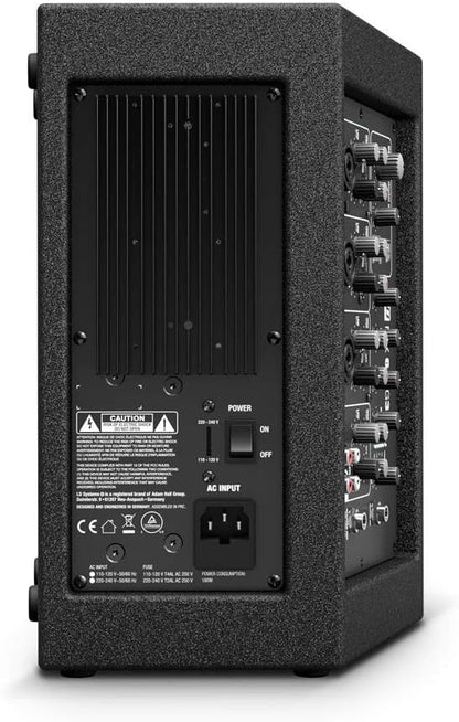 2-Weg Actieve Luidspreker – Actieve Speaker – Monitor Speaker – Luidsprekerbox – PA-Luidspreker – Geïntegreerde 4-Kanaals Mixer – 6,5 Inch Woofer En 1 Inch Tweeter