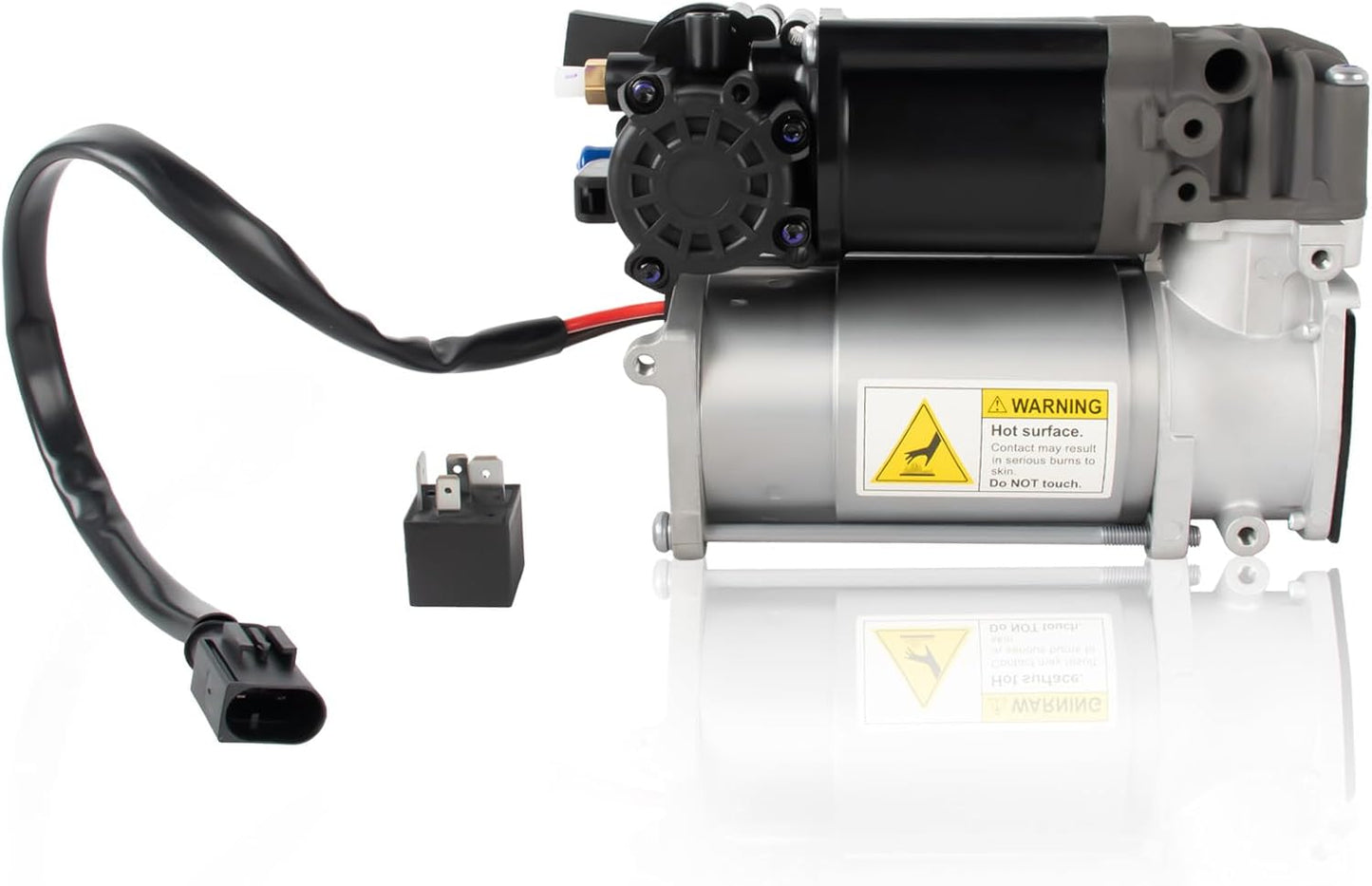 Luchtveringcompressor met relais, compatibel met Mercedes E-Klasse W212 S212 2009-2016 CLS C218 X218 Persluchtsysteem OE# 2123200104 2123200404 4154033230 462380018