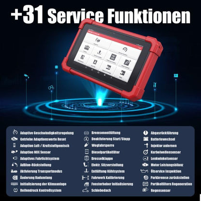 LAUNCH CRP MOT IV obd2 diagnostic tool for all vehicles, OE level diagnostic software. All system diagnostics and 31+ reset services, vehicle tester for Active Test, CANFD, incl. 2 years update