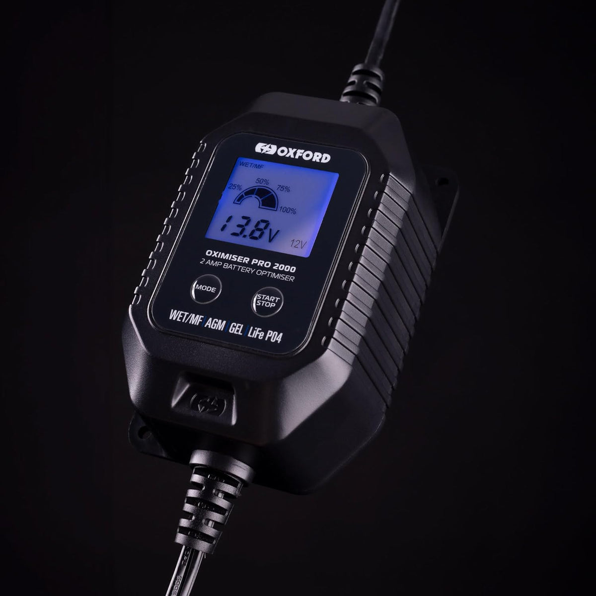 Oxford Oximiser Pro 2000 Batterij Optimizer Management Systeem (UK Plug)