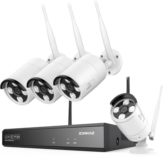 bewakingscamera set – beveiligingscamera set – camerabewaking – wifi bewakingscamera – ip camera – 3MP resolutie – 30m IR nachtzicht