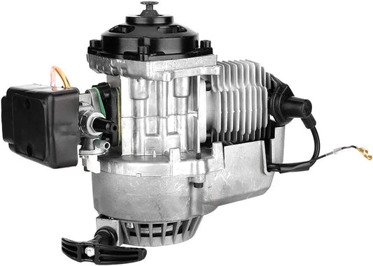 KUIDAMOS Powerful Aluminum 2 Stroke Motor for Mini Pocket Pit Quad Dirt Bike ATV Buggy, Durable Material, Strong Force for Vehicles for Adults, Material: Aluminum Alloy - QUORE