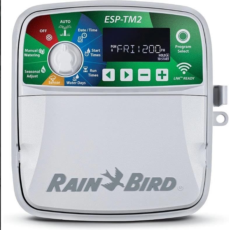 Rain Bird ESP-TM2 4-zone binnenirrigatieset + LNK2 wifi-module - professioneel compleet pakket