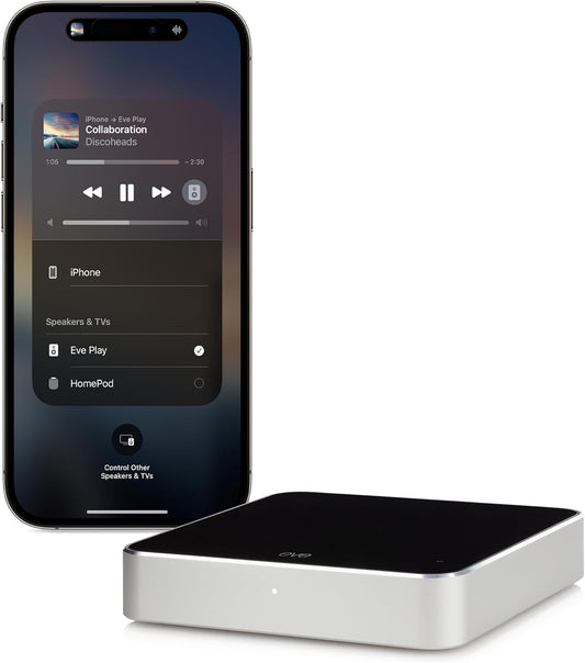 AirPlay audiostreaminginterface – Streaminginterface – Audiostreamer – AirPlay ontvanger – Muziekstreamer – Automatische latentiecompensatie – 112 dB DAC