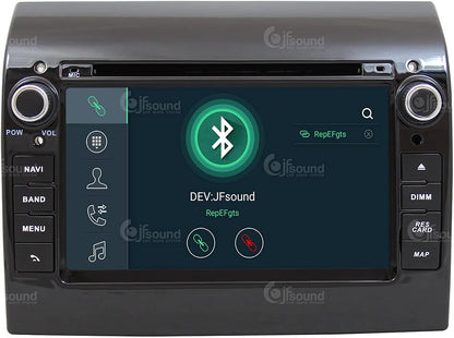 Specifieke autoradio voor Fiat Ducato 290 Android GPS Bluetooth WiFi USB DAB+ Touchscreen 7" 8core Carplay AndroidAuto