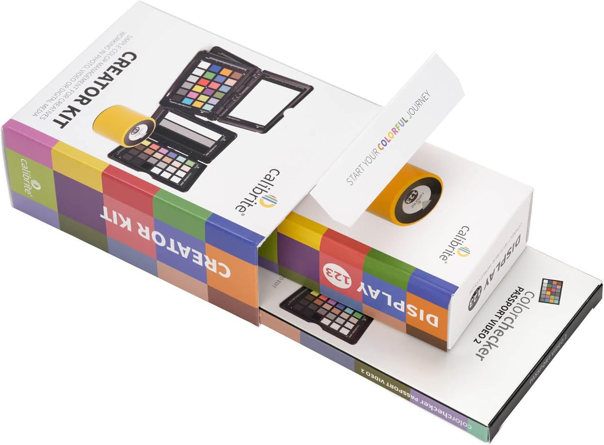 Calibrite Creator Kit - Display 123 en Paspoort Video 2 (CC123-PPV2)
