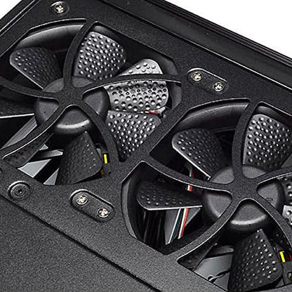 SilverStone 71062 SST-DS380 - Case Storage Mini-ITX computerbehuizing met voordeur, 8x 3,5" HDD hot-swap sleuven, zwart
