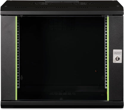 Netwerkkast 19 Inch Wandmontage – Serverkast – Patchkast – Rackbehuizing – Wandkast – 9 HE – 450 Mm Diep
