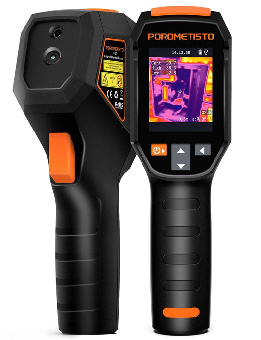 3 IN 1 Thermal Camera -20-550°C/-4~1022°F, 25 Hz Thermische Camera 15 kleurenpaletten, 240 x 240 resolutie Handheld Warmtebeeldcamera, Infrared Camera, Infrarood Camera