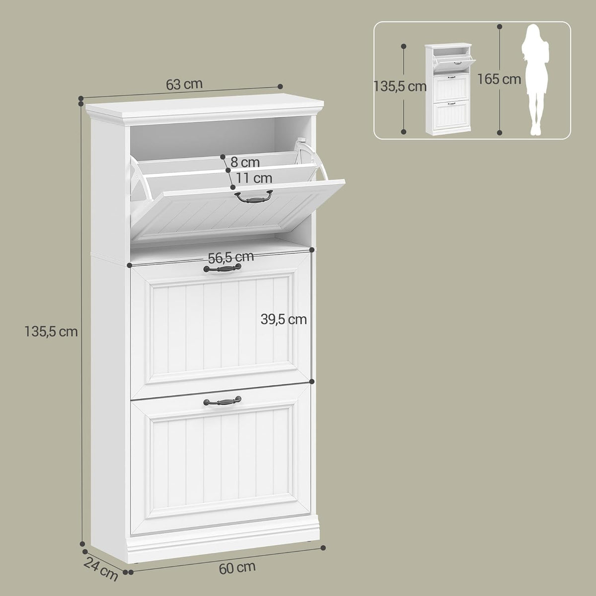 Hzuaneri shoe cabinet ESR60103X