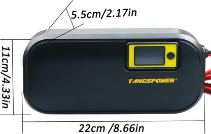 84V Oplader – Acculader – Batterijlader – E-bike Lader – Scooter Oplader – Instelbare 8A Laadstroom – Volledige Beveiliging Met LCD Display