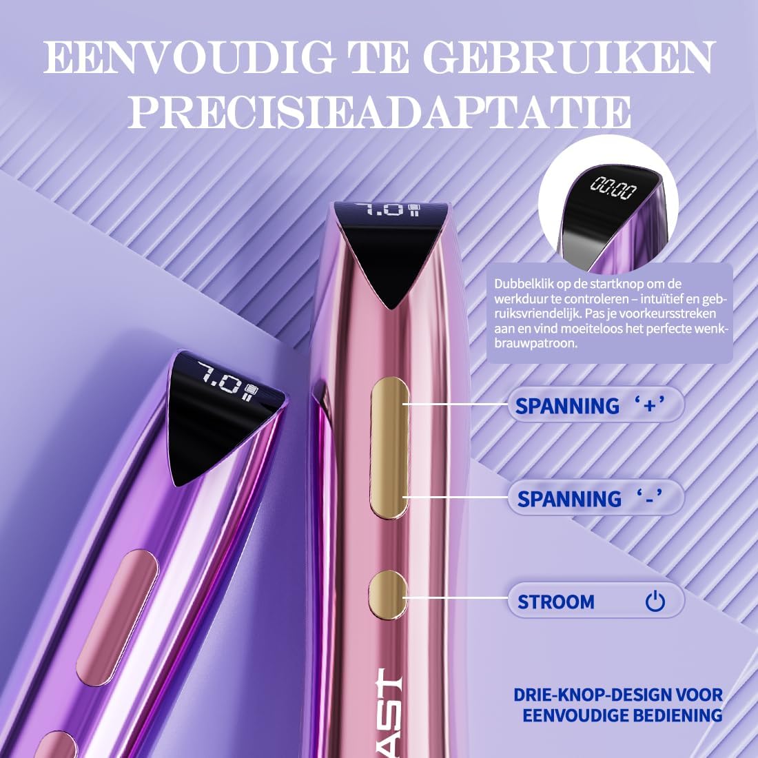 Professionele Draadloze Tattoo Machine – Tattoo Pen – Microblading Pen – Rotary Tattoo Gun – Permanent Make-up Tool – Lichtgewicht 121g – Verwisselbare Batterijen 900mAh