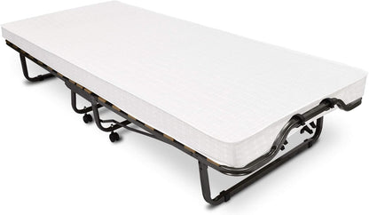 Beautissu vouwbed 80 x 200cm - opvouwbaar logeerbed Venetia incl. stabiele stalen frame, dik matras en beschermhoes
