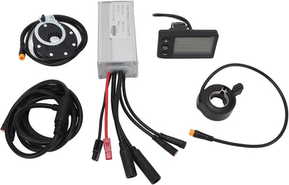 Topyond Bikes Motor Controller,Electric Bikess Modification Kit Waterproof 22A Controller S866 LCD Electric Bikes Conversion Kit for 500W Motor
