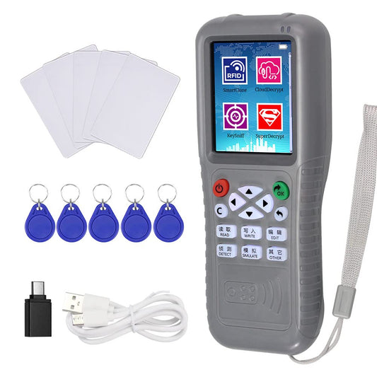 RFID WiFi CopyKey Volledige Decoderen Functie Kaart Copier/Reader/Writer Programmeur NFC Card Duplicator+T57 Keyfob, UID Kaart, OTG