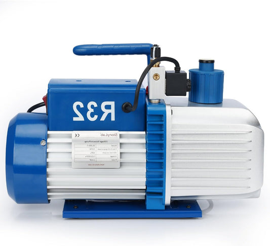 Tweefasen Vacuümpomp – Rotary Vane Pomp – Oliepomp – Vacuüm Pomp – Vacuum Machine – R32 Explosiebeveiliging – 10-15 Pa Ultiem Vacuüm – 170 L/min Flow Rate
