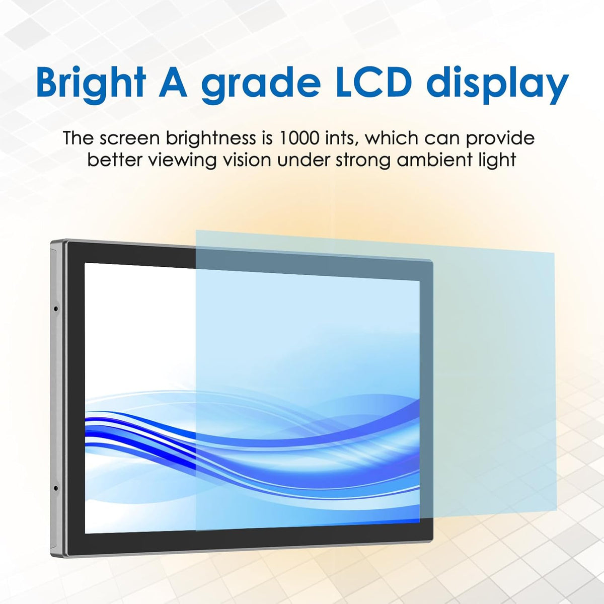 GreenTouch 21,5 Inch Open Frame Lcd scherm Touchscreen Monitor HDMI VGA DVI Ingangen 1000 Neten voor Openluchtkiosk