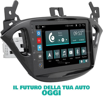 Autoradio Opel Corsa E – Android Autoradio – GPS Navigatie – Touchscreen Radio – DAB+ Digital Radio – 8-inch Display – 8-core Processor – CarPlay & Android Auto