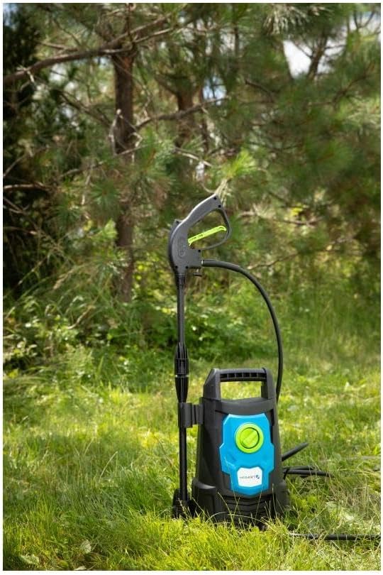 Hogedrukreiniger – Hogedrukspuit – Waterdrukreiniger – Terrasreiniger – Reinigingsapparaat – 1500 Watt Motor – 120 Bar Druk