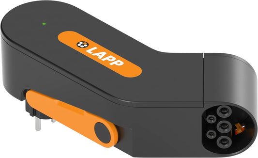 Lapp Mobility dock/mobiele EV oplader voor het huishoudelijk stopcontact/noodlader voor e-auto's/draagbare e-autolader voor onderweg/oplader voor elektrische en plug-in/IP44