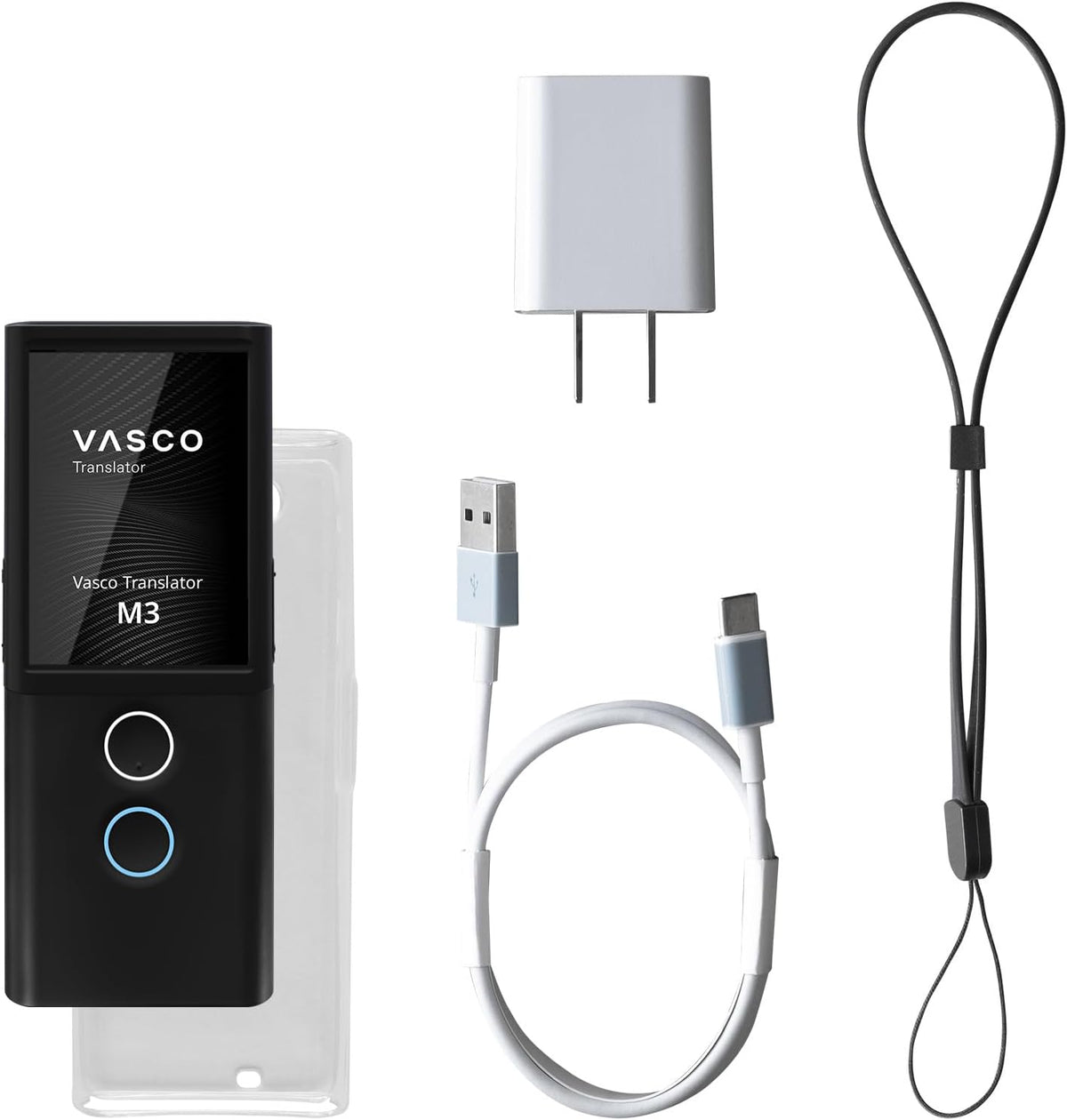 Vasco Translator M3: Vertaalcomputer Voor 70+ Talen | Gratis En Onbeperkt Internet in 200 Landen | Real-Time Foto Vertaling | Snel: Minder dan 0,5 Sec | Nieuw in 2021
