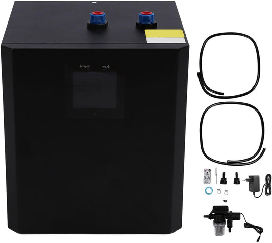 Ijsbad-Waterkoeler – Ijsbadkoeler – Koude Duikkoeler – Badkuipkoeler – Ijsbad Koelsysteem – 79Gal 300L, 1/3 Pk – Temperatuur 0 Tot 50°C – Touchscreen En Afstandsbediening