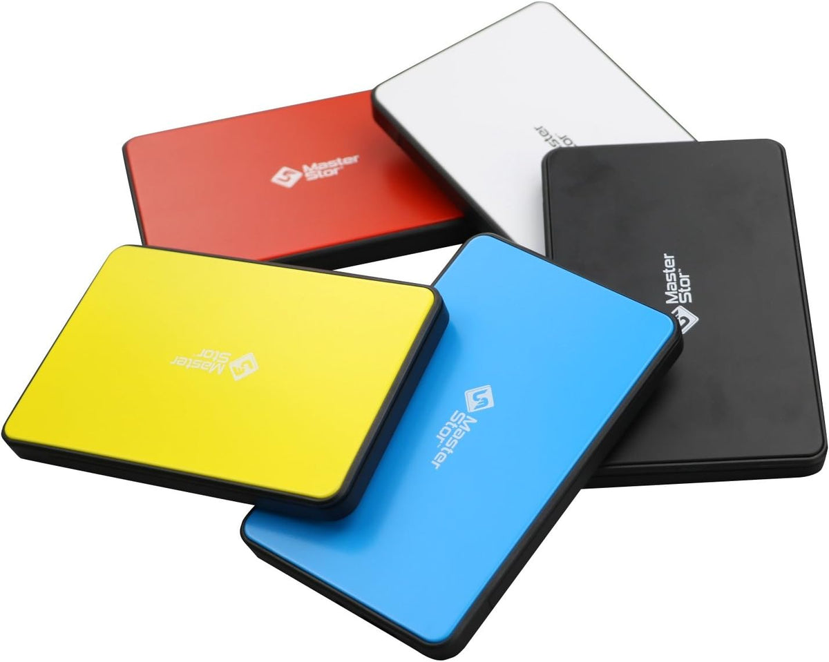 MasterStor Harde Schijf 2,5 inch SATA Externe Harde Schijf USB 3.0 Draagbare Externe Harde Schijf Super-Fast Voor Mac Laptop En PC Harde Schijf ROOD 1 TB