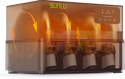 Filamentdroger – Filamentverwarming – AMS Heater – Filamentdroogkast – AMS Verwarmingselement – Intelligente Vochtregeling – Snelle Opwarming 70 °C in 20 Minuten
