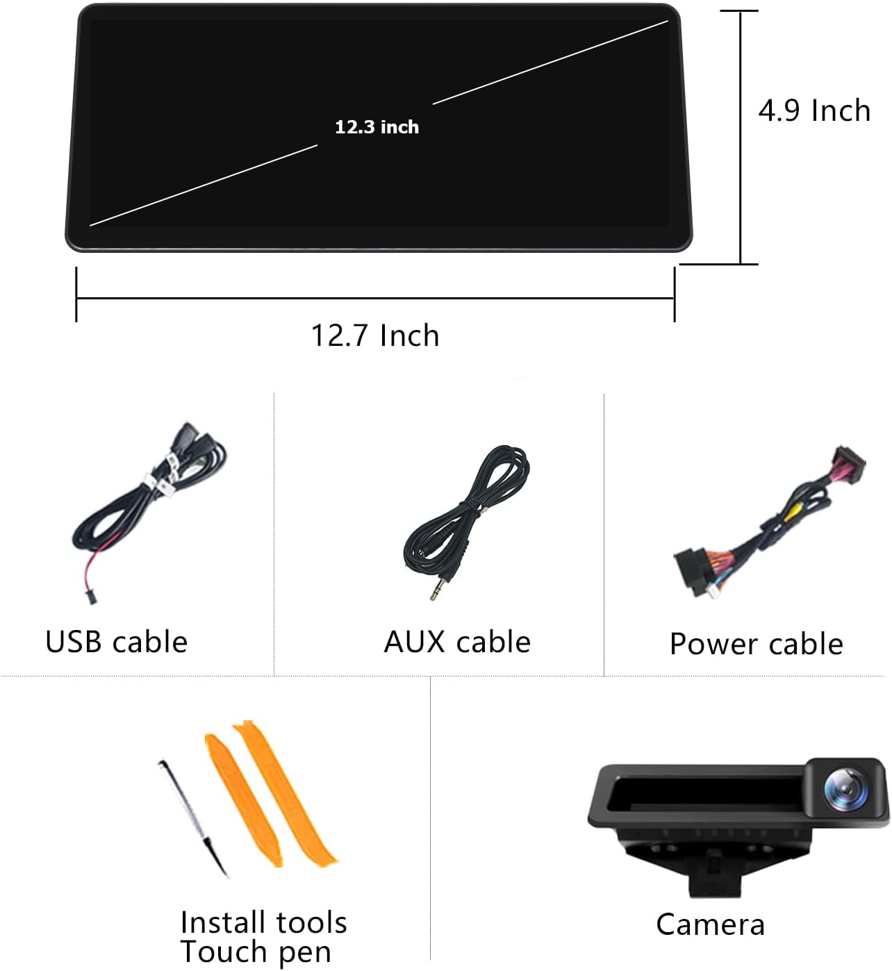 für BMW X5 E70 X6 E71 Carplay Android Auto Radio Touchscreen Original CCC Auto Stereo 2007-2010 Linux System (E70 CCC System