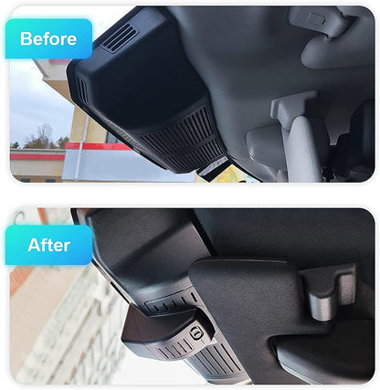 Dashcam – Autocamera – Boordcamera – Auto Camera – Rijcamera – Geïntegreerde OEM-Look Voor Auto's Met Regensensor – 4K UHD 3840x2160, Plug & Play Installatie