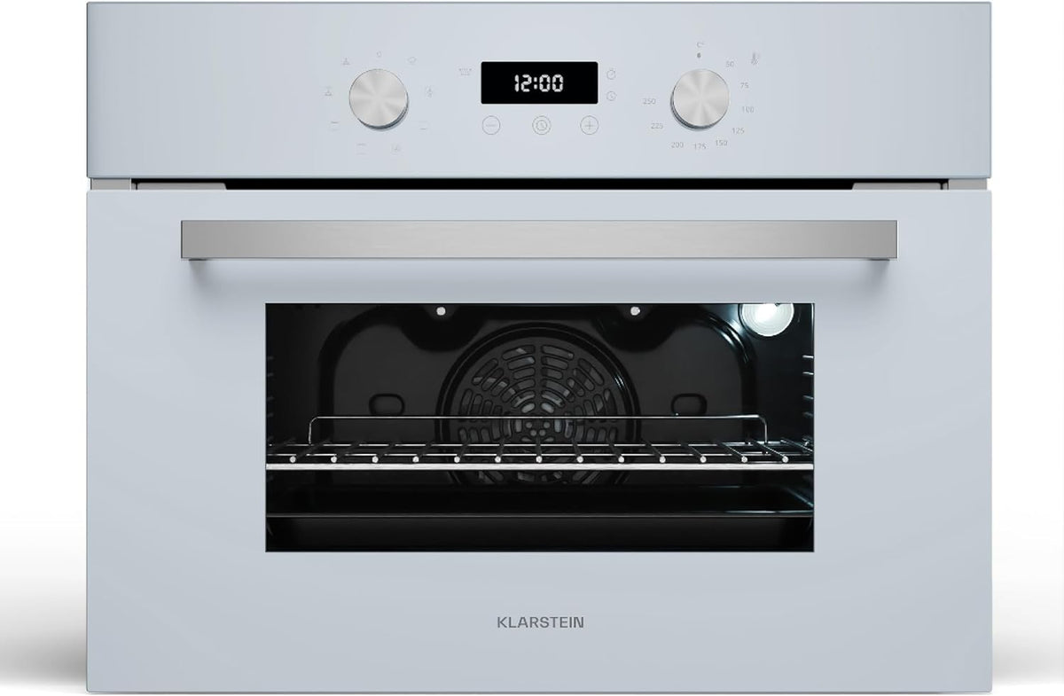 Horno Eléctrico Empotrable Klarstein – Horno Multifunción Integrable Con Filtro Multicapa Para La Eliminación De Olores, Diseño Moderno Para Cocinas, Horno Eléctrico Empotrable