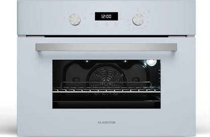 Horno Eléctrico Empotrable Klarstein – Horno Multifunción Integrable Con Filtro Multicapa Para La Eliminación De Olores, Diseño Moderno Para Cocinas, Horno Eléctrico Empotrable