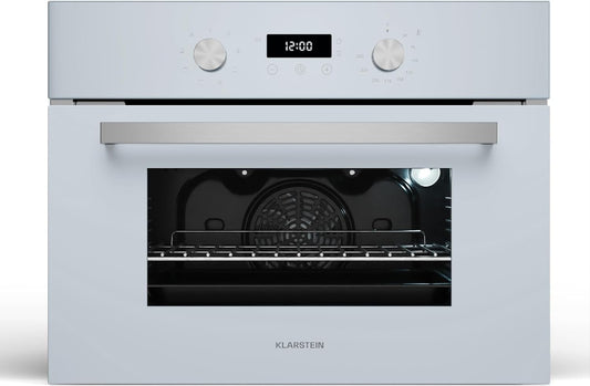 Horno Eléctrico Empotrable Klarstein – Horno Multifunción Integrable Con Filtro Multicapa Para La Eliminación De Olores, Diseño Moderno Para Cocinas, Horno Eléctrico Empotrable