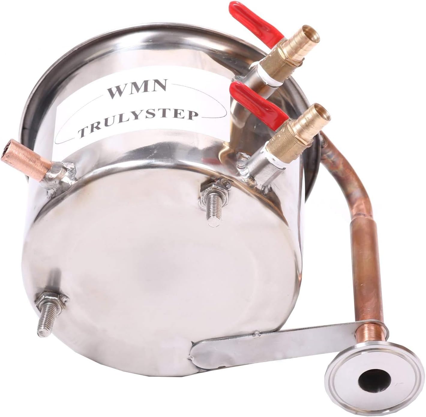 Fayelong Water Distiller 10L (2 Gal), Copper Alcohol Moonshine Stiills, Wine Making Fermentation Kit for Self Fired Whisky, Wine, Cognac, Vodka - QUORE