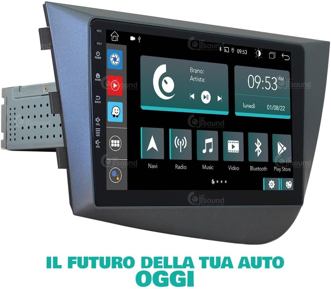 Autoradio Seat Leon 2005-2012 – Navigatiesysteem – Multimedia Speler – Bluetooth Radio – Touchscreen Autoradio – 9-inch HD Scherm – Android Auto & CarPlay Support