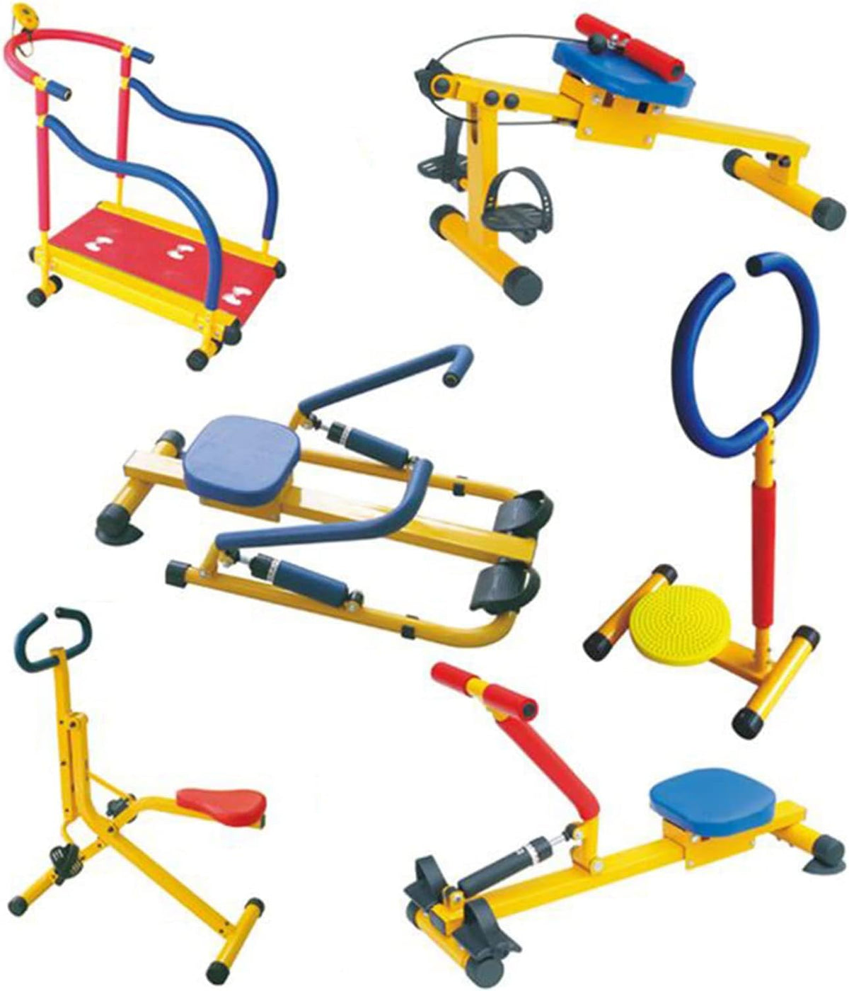 Children rowing machine,adjustable kids training equipment,indoor waist and back trainer,fitness exercise equipmen - QUORE