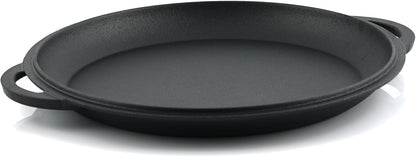 BBQ-Toro cast iron kazan with kazan stove Ø 35 cm | cast iron pan with lid 12.1 l | goulash kettle, fire kettle, outdoor stove - QUORE