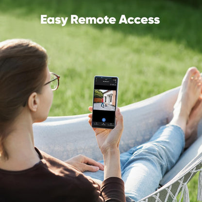 SANNCE WiFi NVR, bewakingscamera 8CH 1080P met nachtzicht, bewegingsdetectie, e-mailalarm, IP66, waterdicht, 8 draadloze externe camera