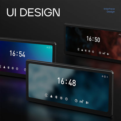 Draagbaar Carplay Display – Android Auto Scherm – Auto Touchscreen – Draadloze Multimedia Speler – 8,9 Inch IPS Display – Full HD 1920x720 – 60fps Vloeiende Reactie